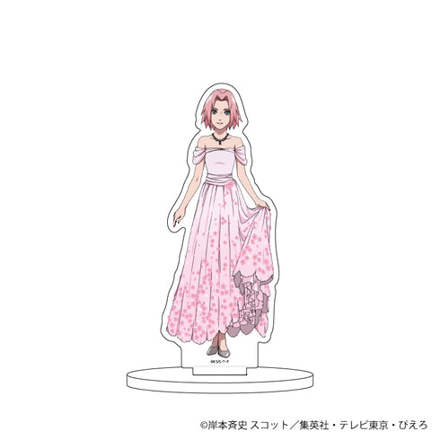 『NARUTO -ナルト- 疾風伝』キャラアクリルフィギュア 12/春野サクラ 花ver.(描き下ろし)